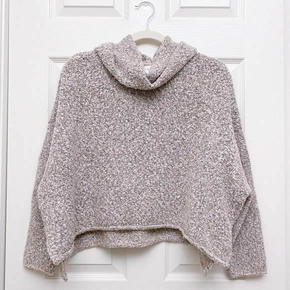 Chelsea & Theodore Sweaters - NWOT Speckle Cowl Neck Sweater